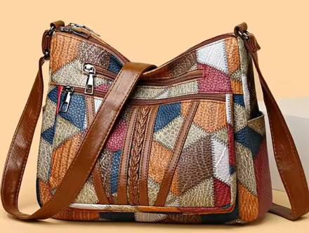 Dámská vintage crossbody kabelka Dámská vintage crossbody kabelka