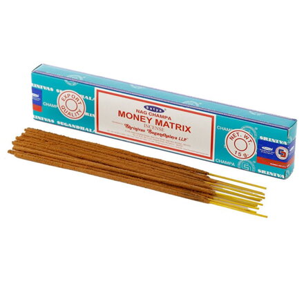 Vonné tyčinky Nag Champa - Satya - Money Matrix